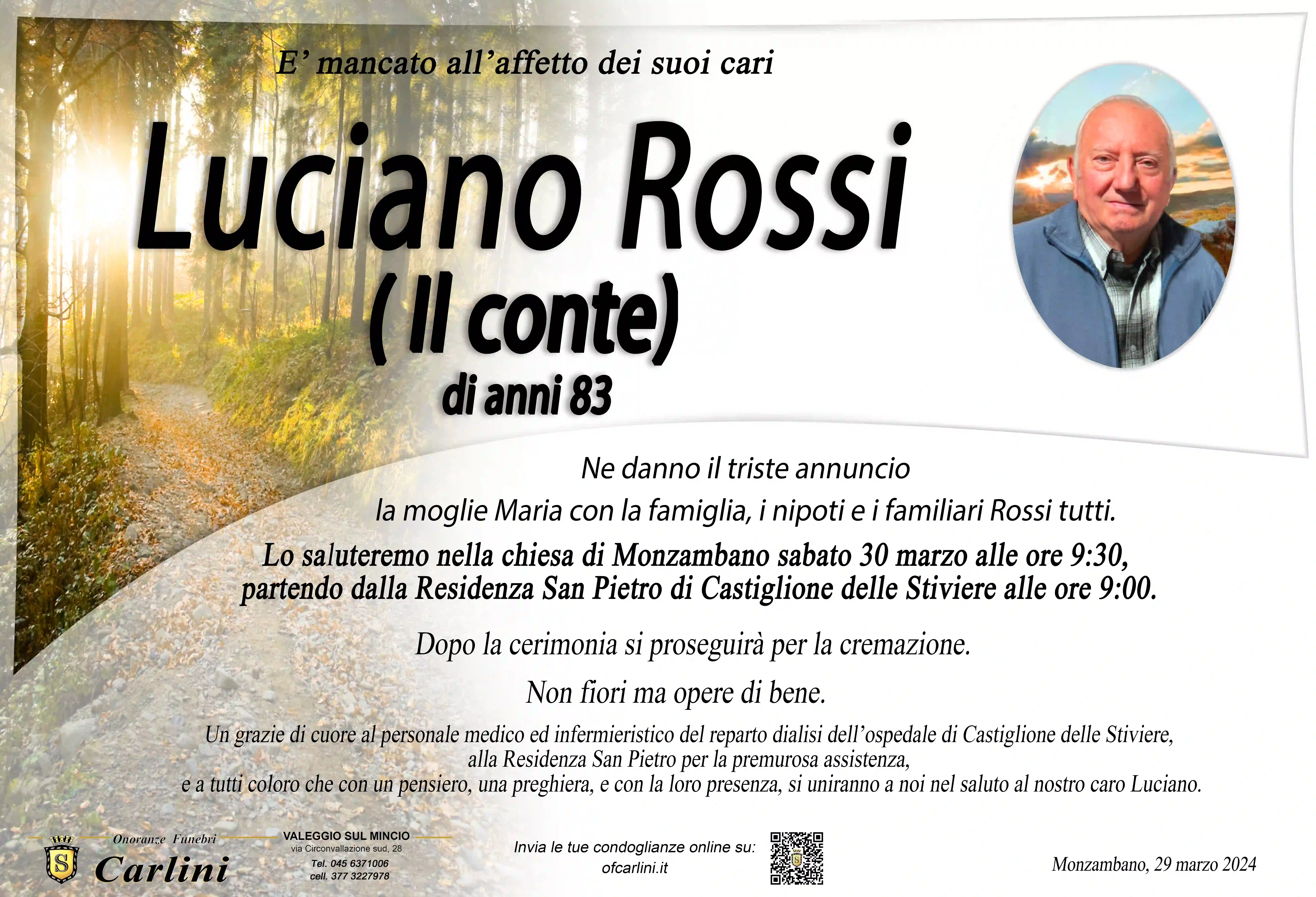 Scopri di più sull'articolo Luciano Rossi