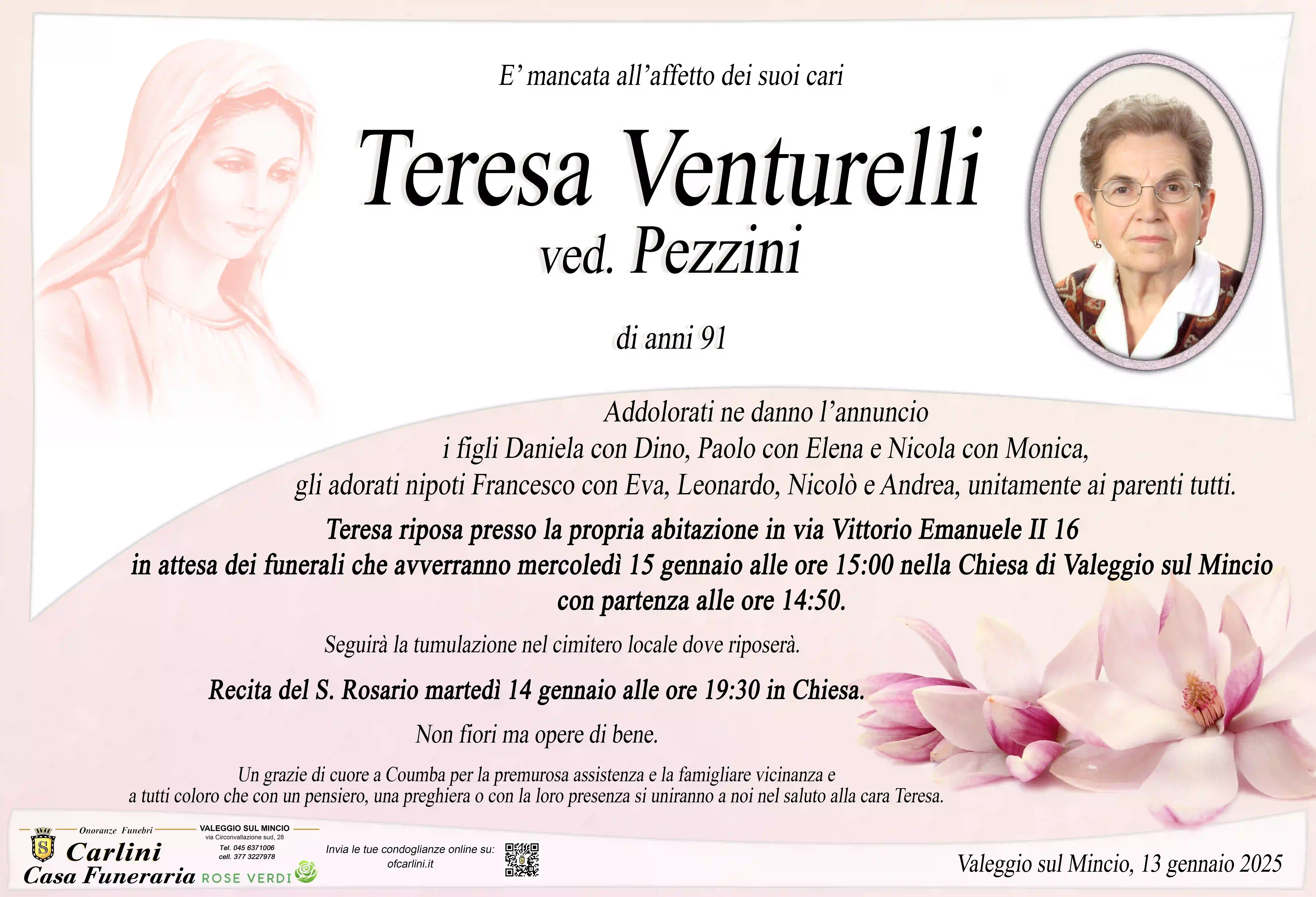 Scopri di più sull'articolo Teresa Venturelli