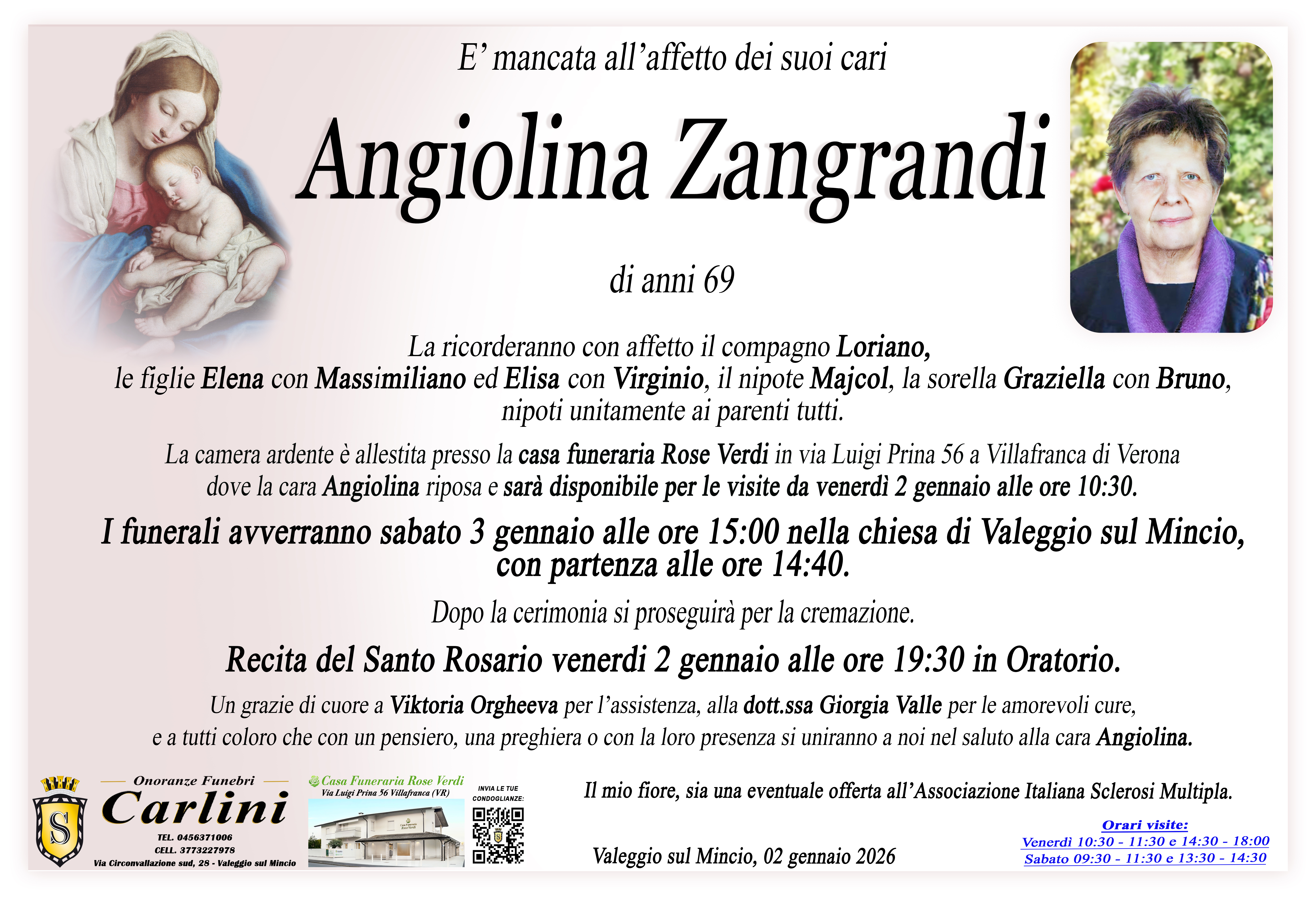 Scopri di più sull'articolo Angiolina Zangrandi
