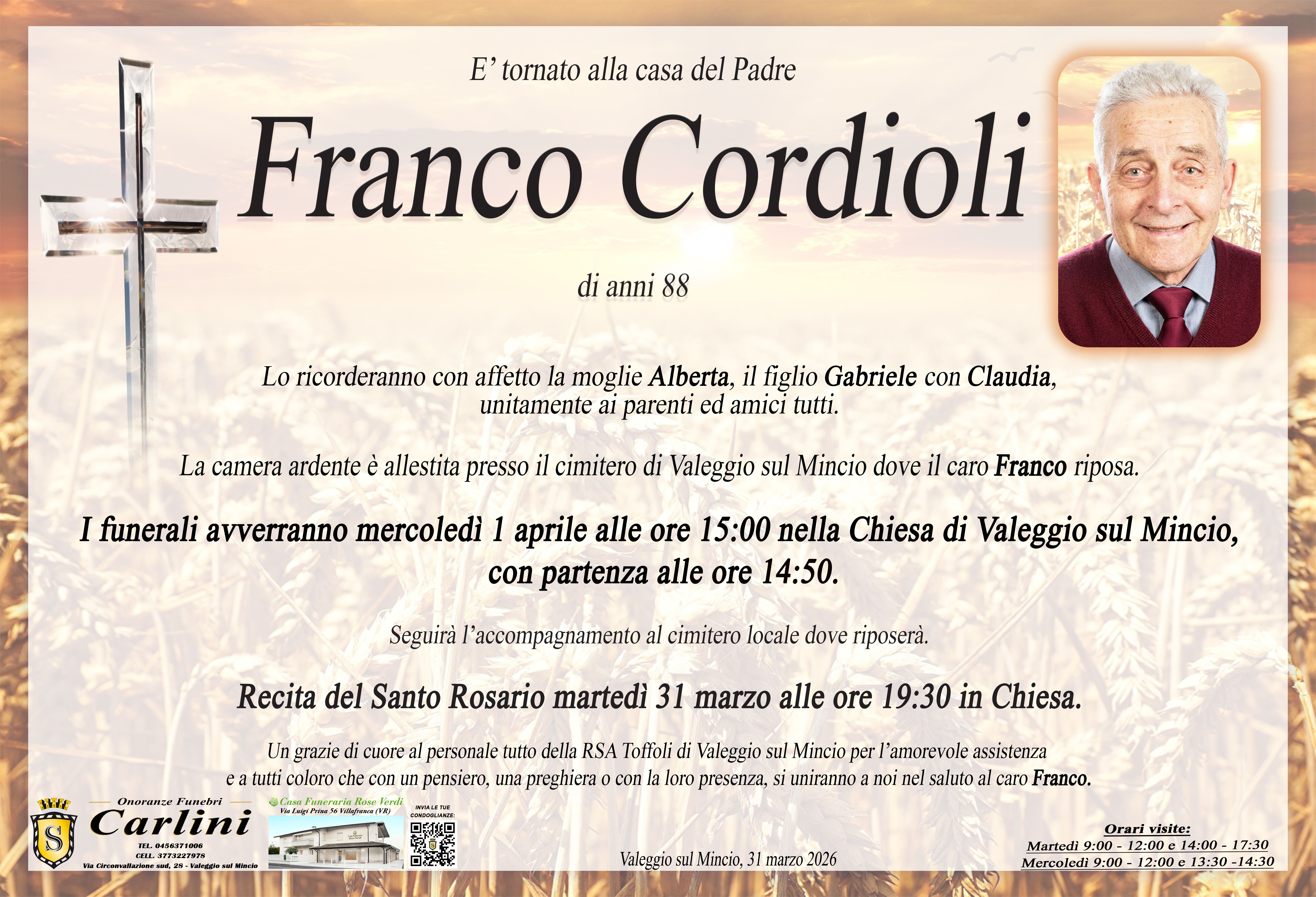 Scopri di più sull'articolo Franco Cordioli