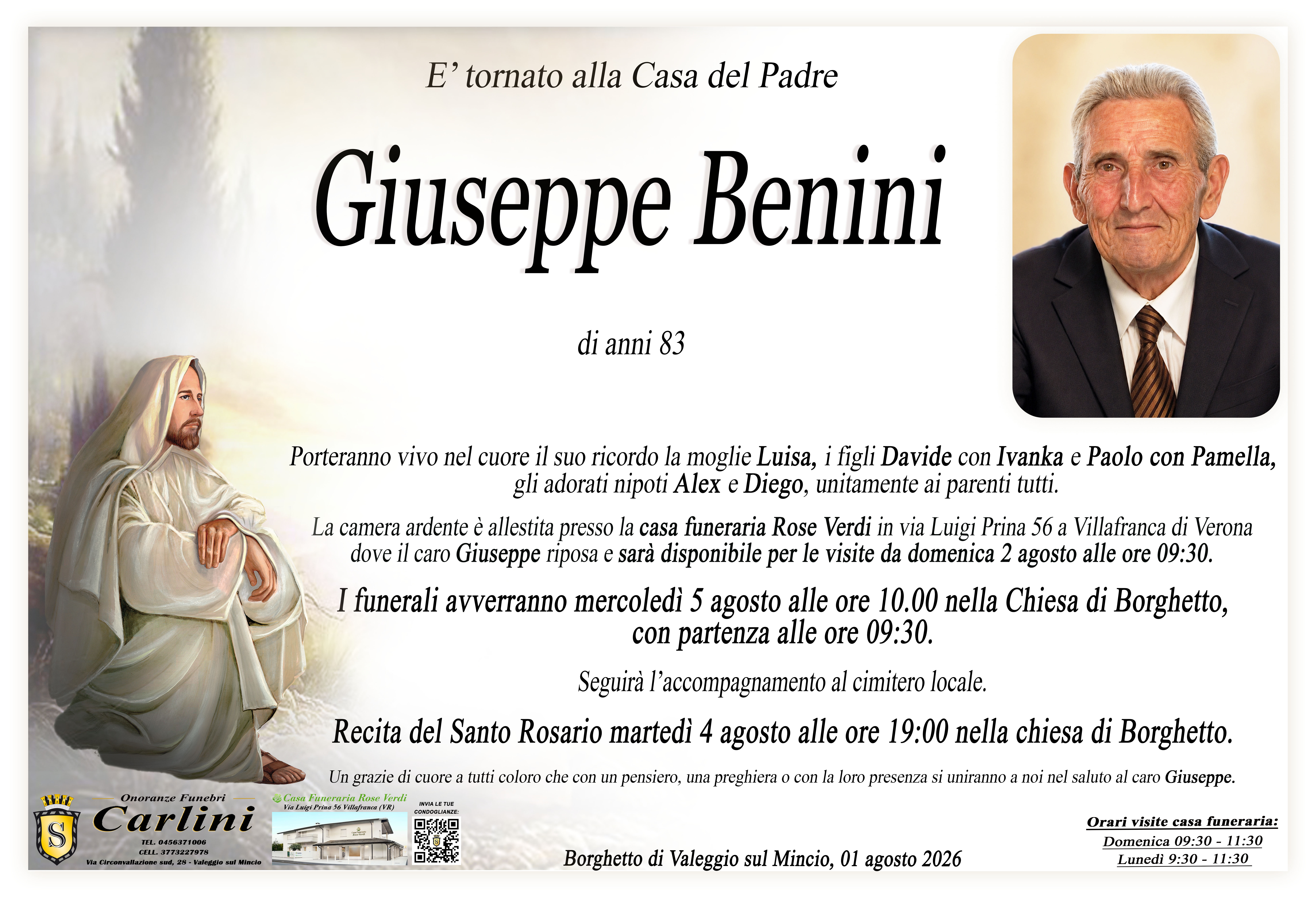 Scopri di più sull'articolo Giuseppe Benini